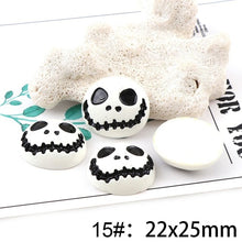 Load image into Gallery viewer, 10PC Broom Horse Pumpkin Cloud WitchResin Flatback Cabochon Kawaii DIY Resin Craft Decoration Miniature Resin Halloween  For DIY