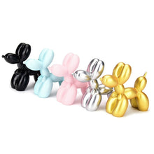 Load image into Gallery viewer, New Small Balloon Dog Statue Resin Crafts Fashion Animal Sculpture Cake Baking Family Decoration Snack Desktop Decorations gift